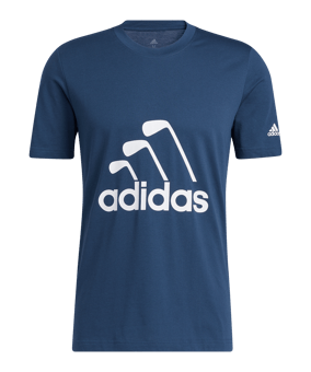 adidas Club Golf T-Shirt Blau 