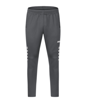 JAKO Challenge Trainingshose Grau Weiss F821 - grau