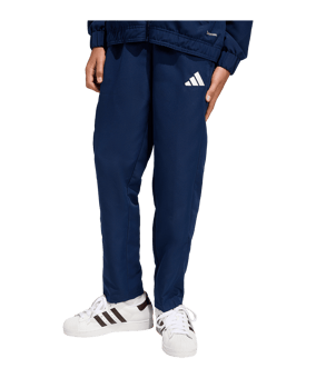 adidas Entrada 26 Präsentationshose Kids Dunkelblau - weiss