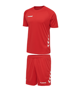 Hummel Promo Trikotset kurzarm Rot F3062 - rot