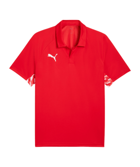 PUMA teamLIGA26 Sideline Polo Rot F01 - rot