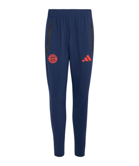 adidas FC Bayern München Tiro Travel Hose Blau - blau