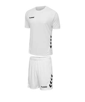 Hummel Promo Trikotset kurzarm Weiss F9001 - weiss