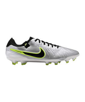 Nike Tiempo Legend X Pro FG Mad Voltage Silber Schwarz F001 - silber