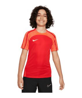 Nike Strike 23 Trainingsshirt Kids Rot Weiss F658 - rot