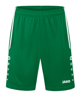 JAKO Allround Trainingsshort Kids Grün F200 - gruen