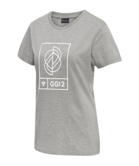 Hummel hmlGG12 T-Shirt Damen Grau F2006 - grau
