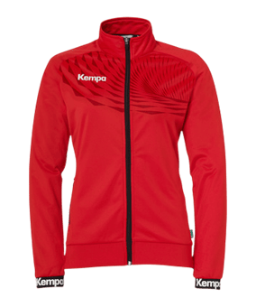 Kempa Wave 26 Poly Trainingsjacke Damen Rot F04 - rot