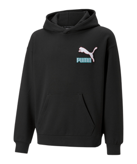 PUMA Fandom Hoody Kids Schwarz F001 - schwarz