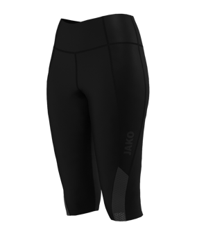 JAKO Power 3/4 Tight Damen Schwarz F800 