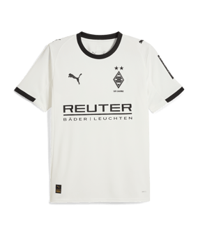 PUMA Borussia Mönchengladbach Trikot Home 2025/2026 Weiß F01