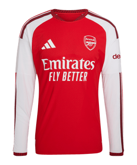 adidas FC Arsenal London Authentic Trikot Langarm Home 2026/2027 Rot