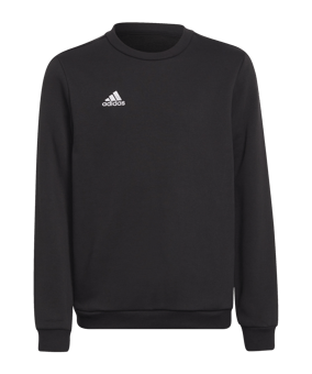 adidas Entrada 22 Sweatshirt Kids Schwarz - schwarz