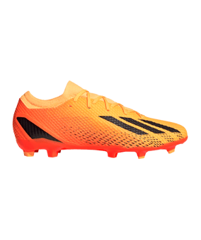 adidas X Speedportal.3 FG Heatspawn Orange Gold Schwarz - gold