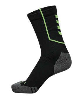 Hummel Pro Training Low Neon Socken Schwarz F1015 - schwarz