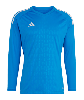 adidas Tiro 23 Competition Torwarttrikot Langarm Kids Blau - blau