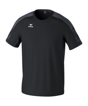 Erima EVO Star T-Shirt Schwarz Grau - schwarz