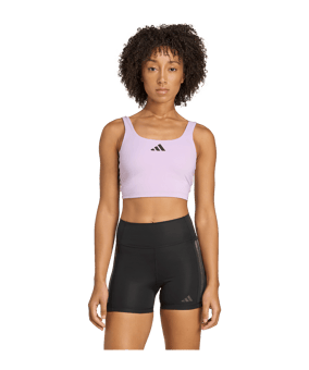 adidas Optime Workout Twist Light Sport-BH Damen - lila