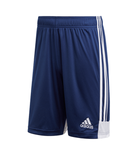 adidas Tastigo 19 Short Dunkelblau Weiss - blau