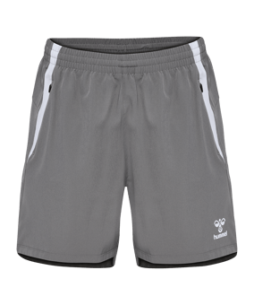 Hummel Lead 2.0 Woven Short Damen Grau F2350 - grau