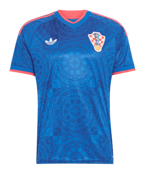 adidas Kroatien Trikot Away 2026 Blau - blau