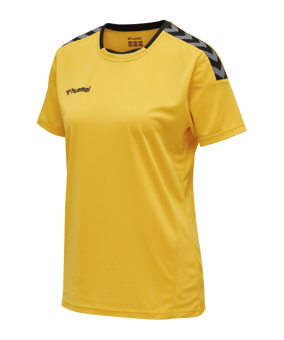 Hummel Authentic Poly Trikot kurzarm Damen F5115 - gelb
