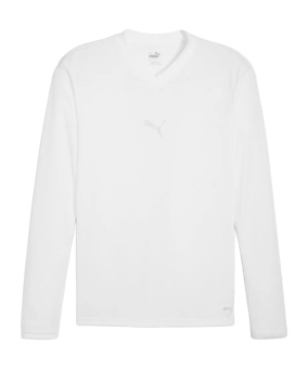 PUMA teamGOAL Baselayer Longsleeve Weiß F04 - weiss