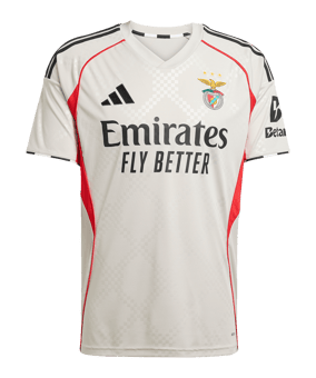 adidas Benfica Lissabon Trikot Away 2025/2026 Beige