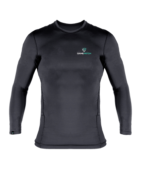 Gamepatch Compressishirt Hemd Schwarz - schwarz