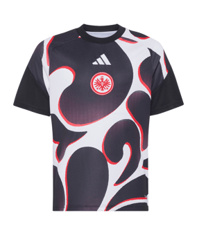 adidas Eintracht Frankfurt Pre Match Trikot 2026/2027 Kids Schwarz - schwarz