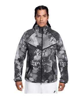 Nike Tech Dri-FIT Woven Windjacke Schwarz F010 - schwarz