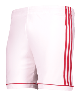 adidas misqu 17 Custom Short Kids Weiss Rot - weiss
