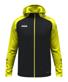 JAKO Sonic Kapuzenjacke Schwarz F819 - schwarz