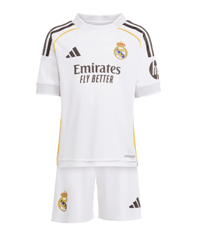 adidas Real Madrid Mini Trikot Set Home 2025/2026 Kids Weiß - weiss