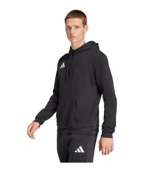 adidas Entrada 26 Hoody Schwarz - schwarz
