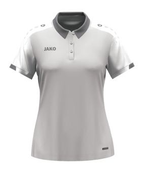 JAKO Dynamic Polo Damen Grau F837 - grau
