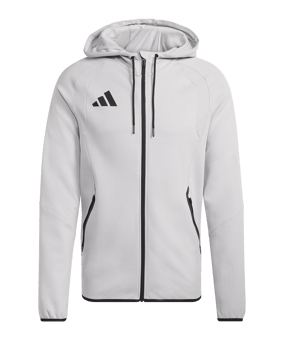 adidas Tiro Travel Hoody Grau - grau