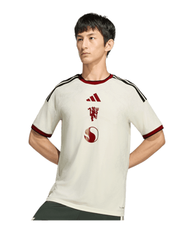 adidas Manchester United Authentic Trikot 3rd 2026/2027 Beige - beige