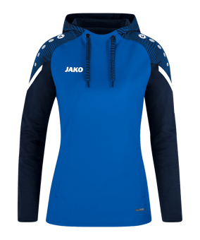 JAKO Performance Hoody Damen Blau Blau F403 - blau