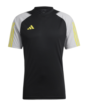 adidas Tiro 23 Competition Trikot Schwarz Grau - schwarz