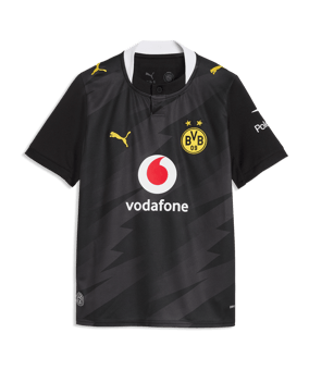 PUMA Borussia Dortmund Replica Trikot Away 2026/2027 Kids Schwarz F18 - schwarz