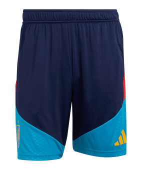 adidas Spanien Tiro Training Short Blau | - blau