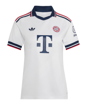 adidas FC Bayern München Trikot Away 2026/2027 Damen Weiß - weiss