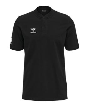 Hummel Move Grid Poloshirt Schwarz F2001 - schwarz