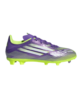 adidas F50 League FG/MG Radiant Blaze Kids Lila - lila