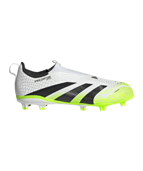adidas Predator League LL FG Radiant Blaze Kids Weiß - weiss