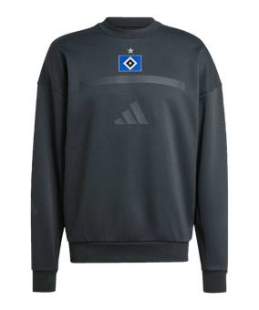 adidas Hamburger SV Präsentation Sweatshirt Schwarz - schwarz