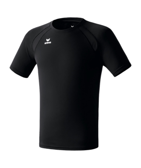 Erima T-Shirt Performance Schwarz - schwarz