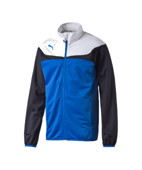 PUMA Esito 3 Polyesterjacke Kids Blau Weiss F02 - blau