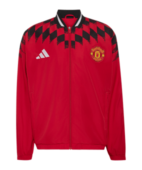 adidas Manchester United Stadium Jacke Rot 